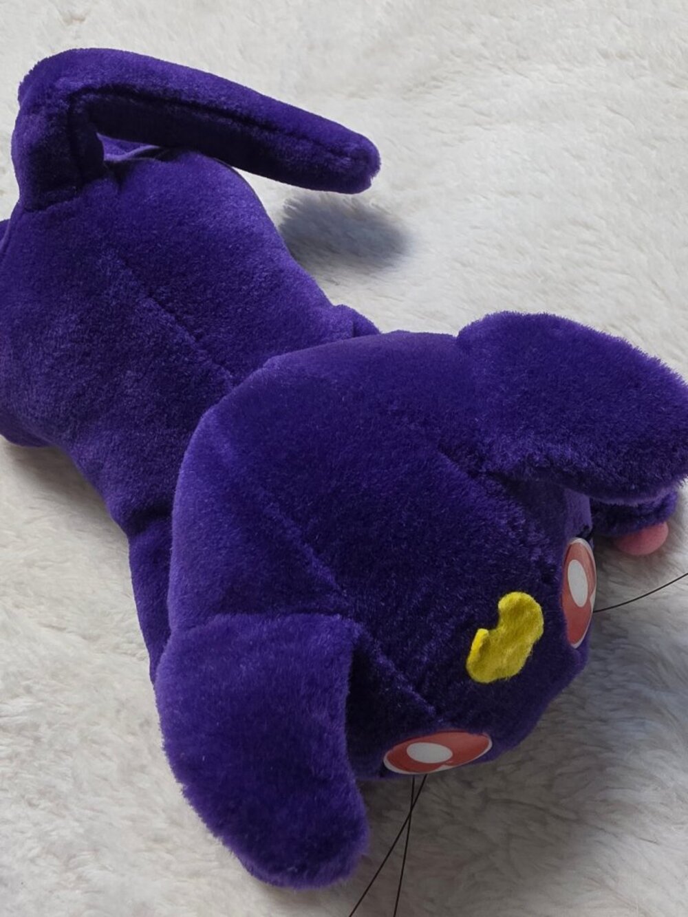 1998 Sailor Moon Luna Plush Cat Irwin Toy (Missing Battery Pack/For Repair)